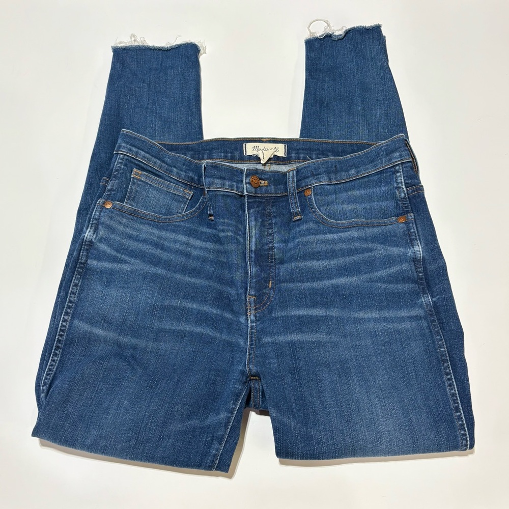Madewell 9” high rise skinny jean size 31.